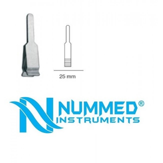 Micro Vessel Clip or Clamps Single, Artery, 2 Pieces 1 Box , Diameter 1.5 - 3.5 mm, Length 25 mm Micro Vessel Clip or Clamps Single, Artery, 2 Pieces 1 Box , Diameter 1.5 - 3.5 mm, Length 25 mm